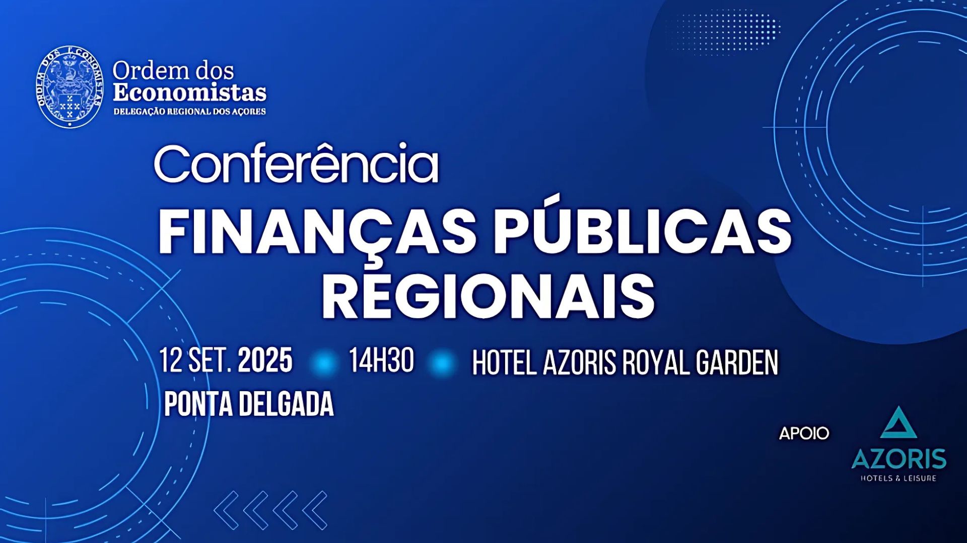 Conferência Finanças Públicas Regionais